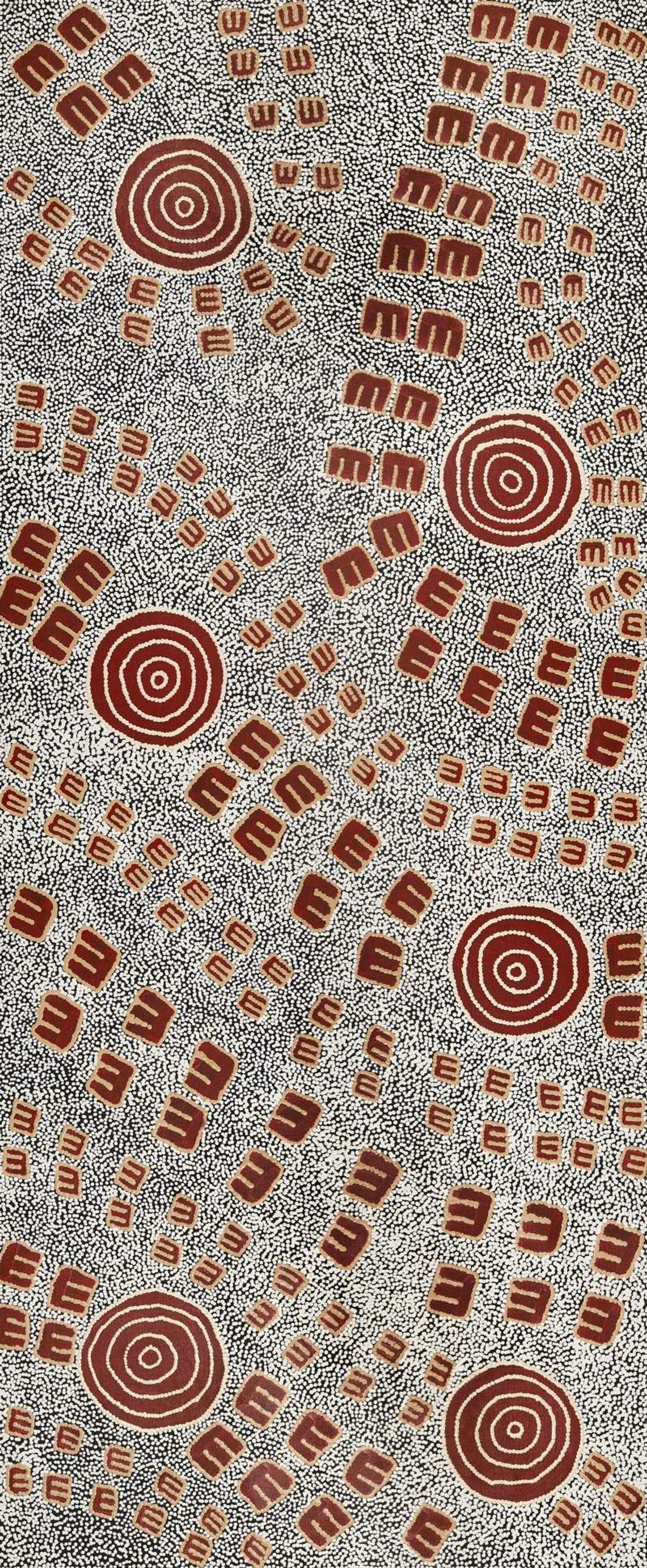 Janganpa Jukurrpa (Brush-tail Possum Dreaming)-  Mawurrji