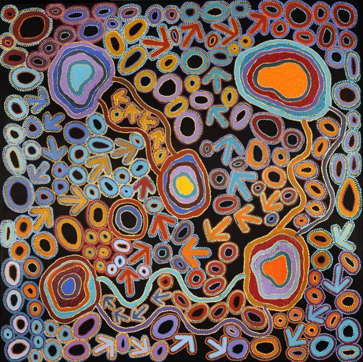 Yankirri Jukurrpa (Emu Dreaming) - Ngarlikirlangu