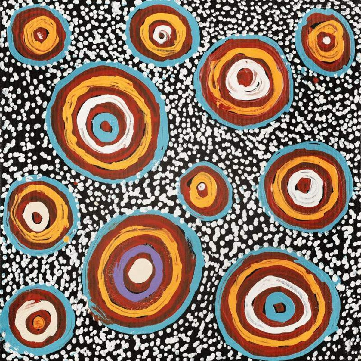 Ngapa Jukurrpa (Water Dreaming)  - Mikanji