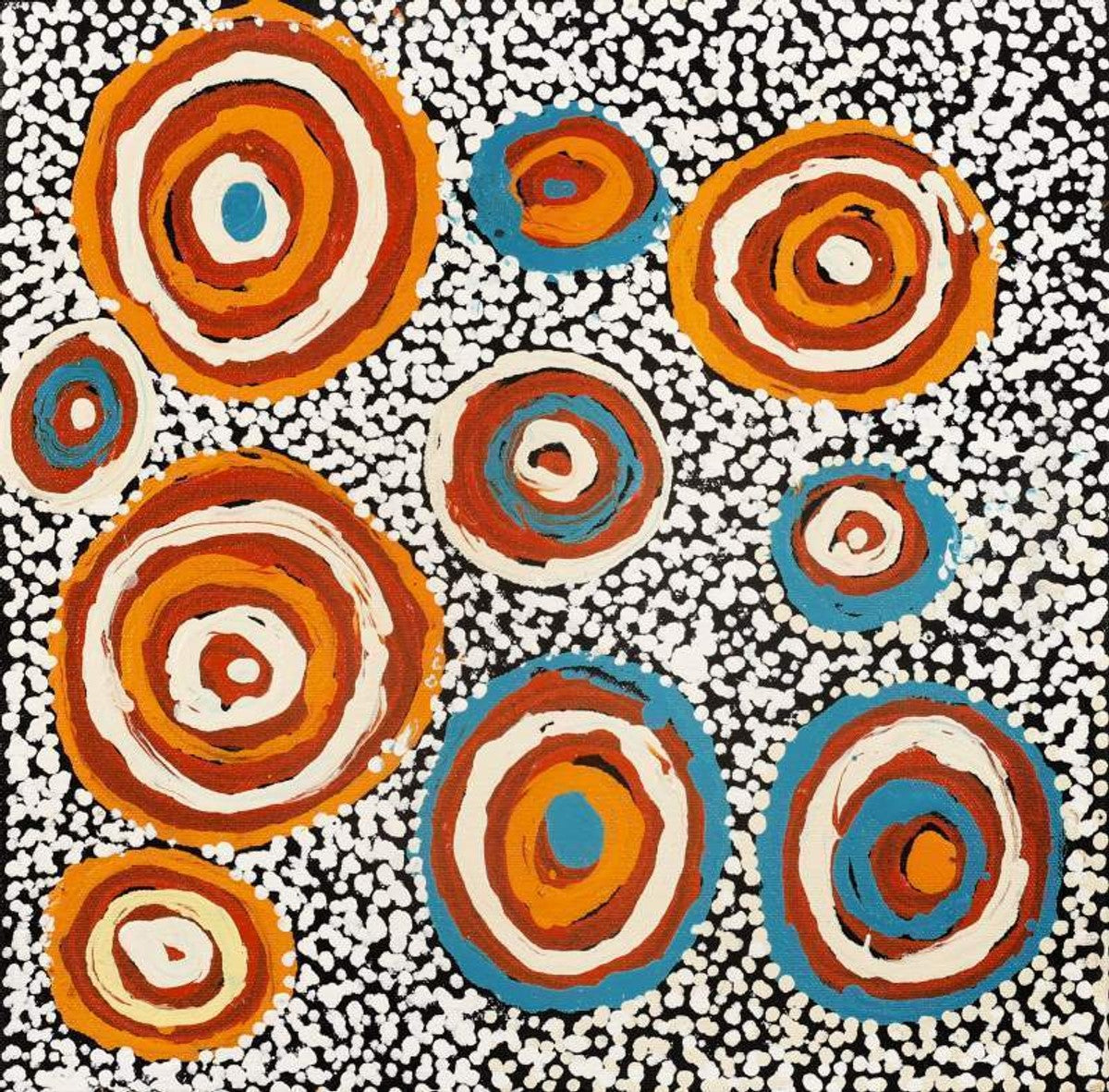 Ngapa Jukurrpa (Water Dreaming)  - Mikanji