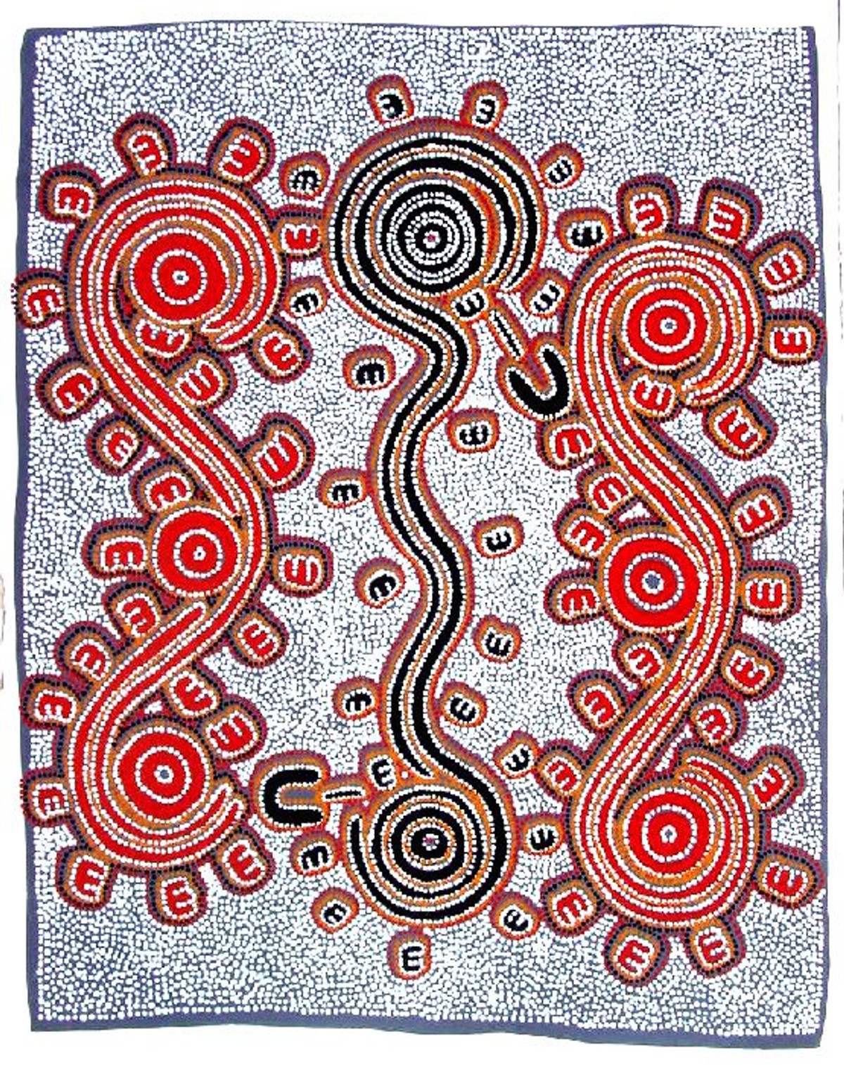 ‘Janganpa manu Jajirdi’ 1998  (Possum and Native Cat Dreaming)