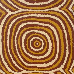 Janyinki Jukurrpa (Janyinki Dreaming) by Ben Jangala Gallagher