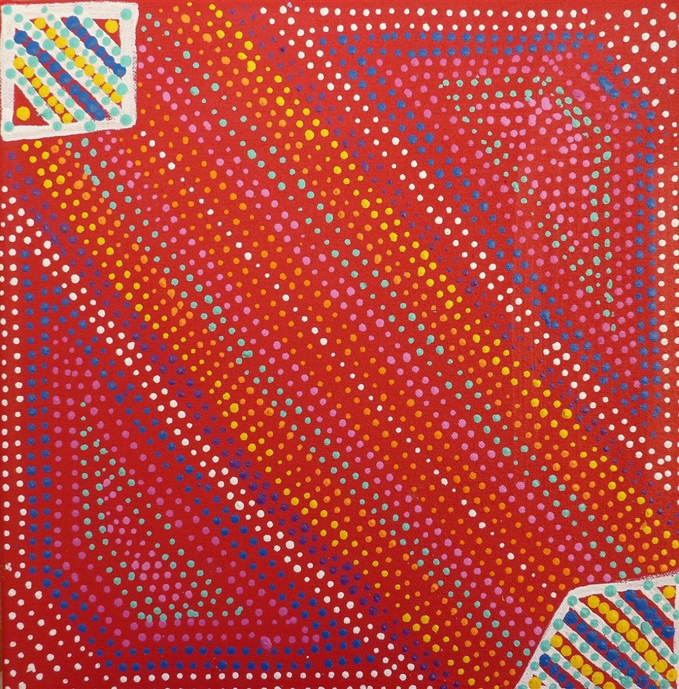 Janyinki Jukurrpa (Janyinki Dreaming) by Elsie Napanangka Granites