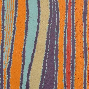 Wakirlpirri Jukurrpa (Dogwood Tree Dreaming) by Liddy Napanangka Walker (dec)