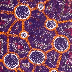 Pikilyi Jukurrpa (Vaughan Springs Dreaming) by Renelle Napanangka McCormack