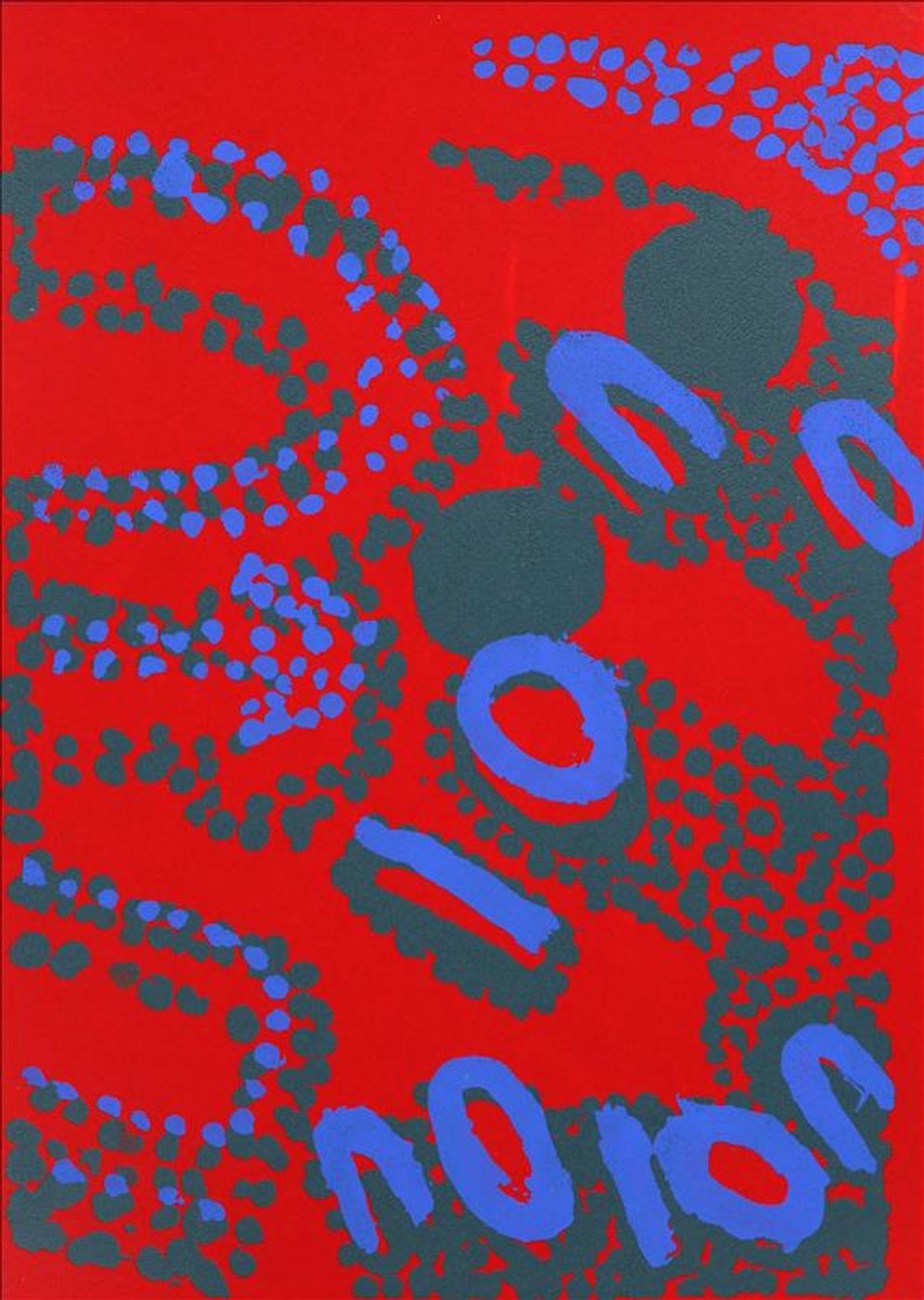 Janganpa Jukurrpa (Brush-tail Possum Dreaming)-  Mawurrji by Steven Jupurrurla Nelson
