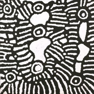 Pikilyi Jukurrpa (Vaughan Springs Dreaming) by Amelia Napaljarri Brown (dec)