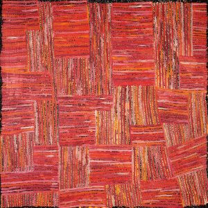 Mina Mina Jukurrpa (Mina Mina Dreaming) -  Ngalyipi by Pauline Napangardi Gallagher (dec)