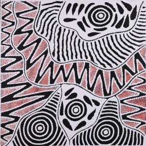 Pikilyi Jukurrpa (Vaughan Springs Dreaming) by Ursula Napangardi Hudson