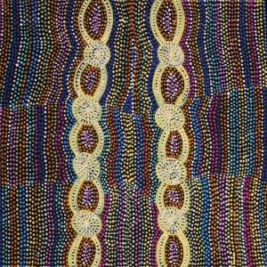 Mina Mina Jukurrpa (Mina Mina Dreaming) -  Ngalyipi by Helen Nungarrayi Reed