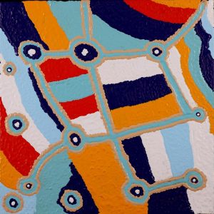 Yankirri Jukurrpa (Emu Dreaming) - Ngarlikurlangu by Leanne Nungarrayi Jurrah