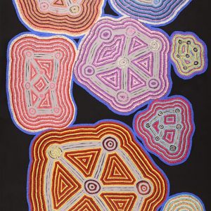 Yankirri Jukurrpa (Emu Dreaming) - Ngarlikurlangu by Sabrina Nungarrayi Gibson
