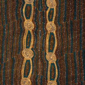 Mina Mina Jukurrpa (Mina Mina Dreaming) by Helen Nungarrayi Reed