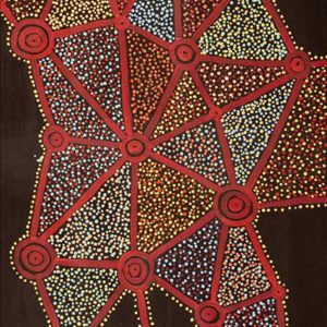 Ngapa Jukurrpa (Water Dreaming)  -  Puyurru by Christopher Japangardi Michaels