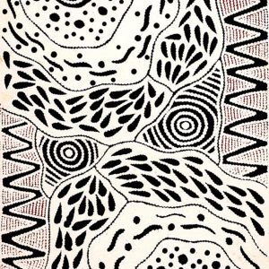 Pikilyi Jukurrpa (Vaughan Springs Dreaming) by Ursula Napangardi Hudson