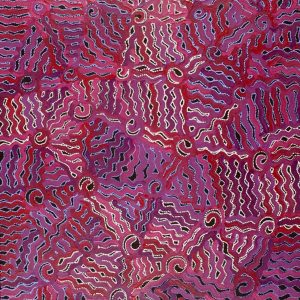 Yankirri Jukurrpa (Emu Dreaming) - Ngarlikirlangu by Geraldine Nangala Gallagher (Dec)