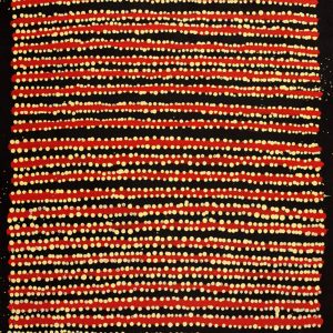 Mina Mina Jukurrpa (Mina Mina Dreaming) by Mitchell Japanangka Martin