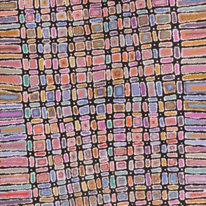 Ngapa Jukurrpa (Water Dreaming)  -  Puyurru by Lynette Nangala Singleton