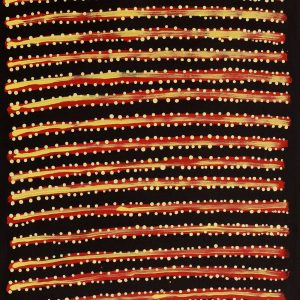 Mina Mina Jukurrpa (Mina Mina Dreaming) by Mitchell Japanangka Martin