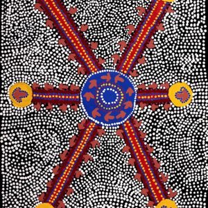 Yankirri Jukurrpa (Emu Dreaming) - Ngarna by Mathew Jupurrurla Gibson