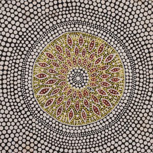 Patterns of the Lanscape around Nyirrripi by Veronica Napangardi Burton