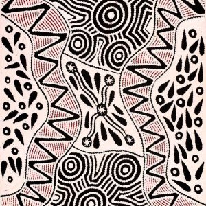 Pikilyi Jukurrpa (Vaughan Springs Dreaming) by Ursula Napangardi Hudson