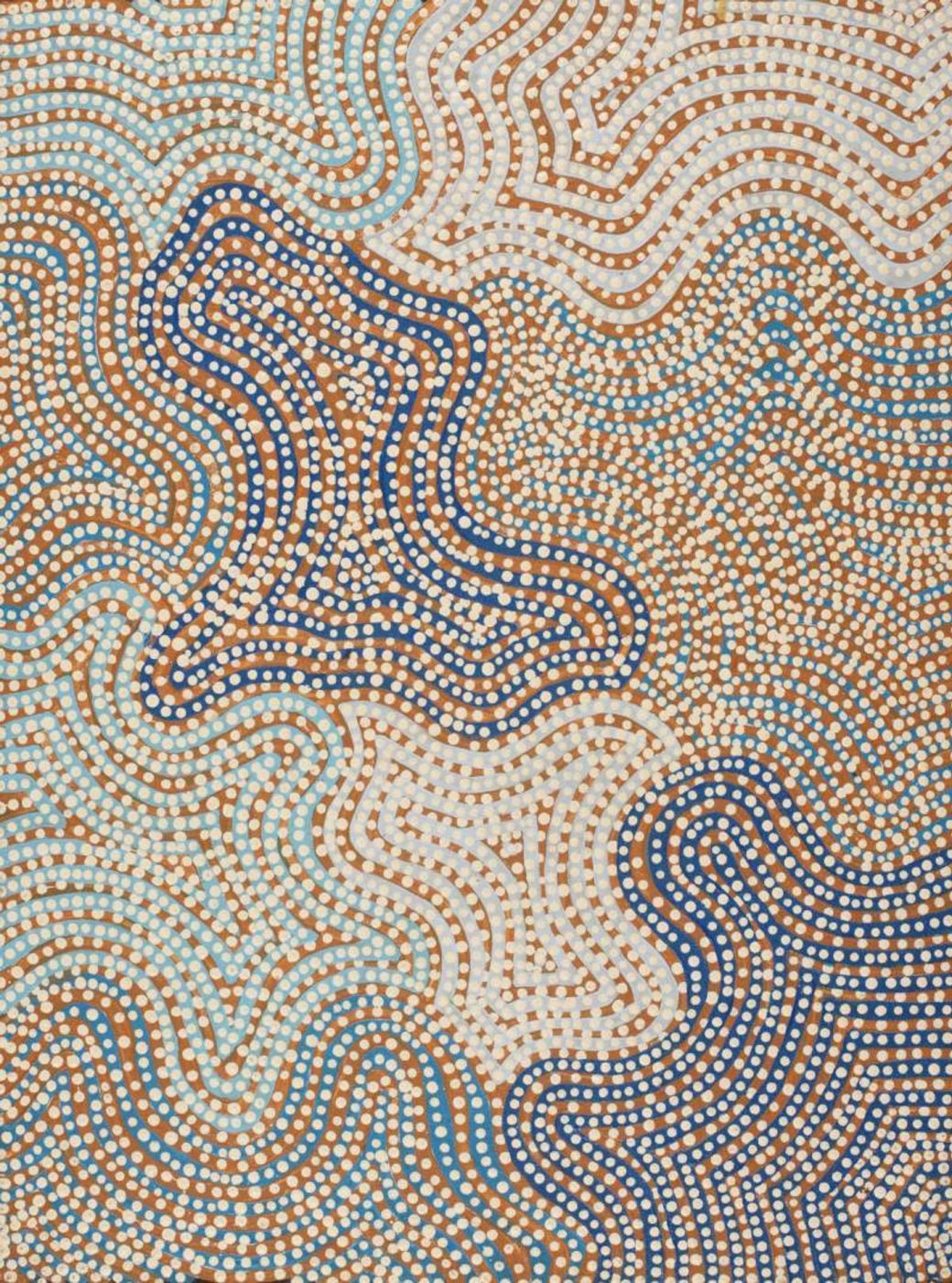 Watiya-warnu Jukurrpa (Seed Dreaming) by Marsha Nangala Williams