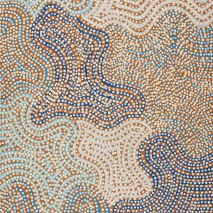 Watiya-warnu Jukurrpa (Seed Dreaming) by Marsha Nangala Williams