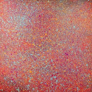 Ngapa Jukurrpa (Water Dreaming)  -  Puyurru by Melissa Nampijinpa Karpa