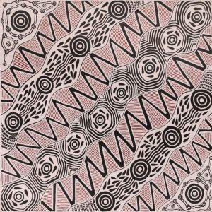 Pikilyi Jukurrpa (Vaughan Springs Dreaming) by Ursula Napangardi Hudson