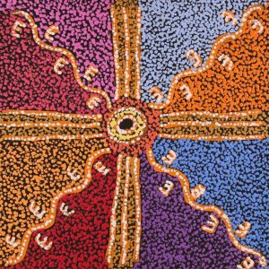 Wardapi Jukurrpa (Goanna Dreaming) - Yarripilangu by Ruth Nungarrayi Spencer