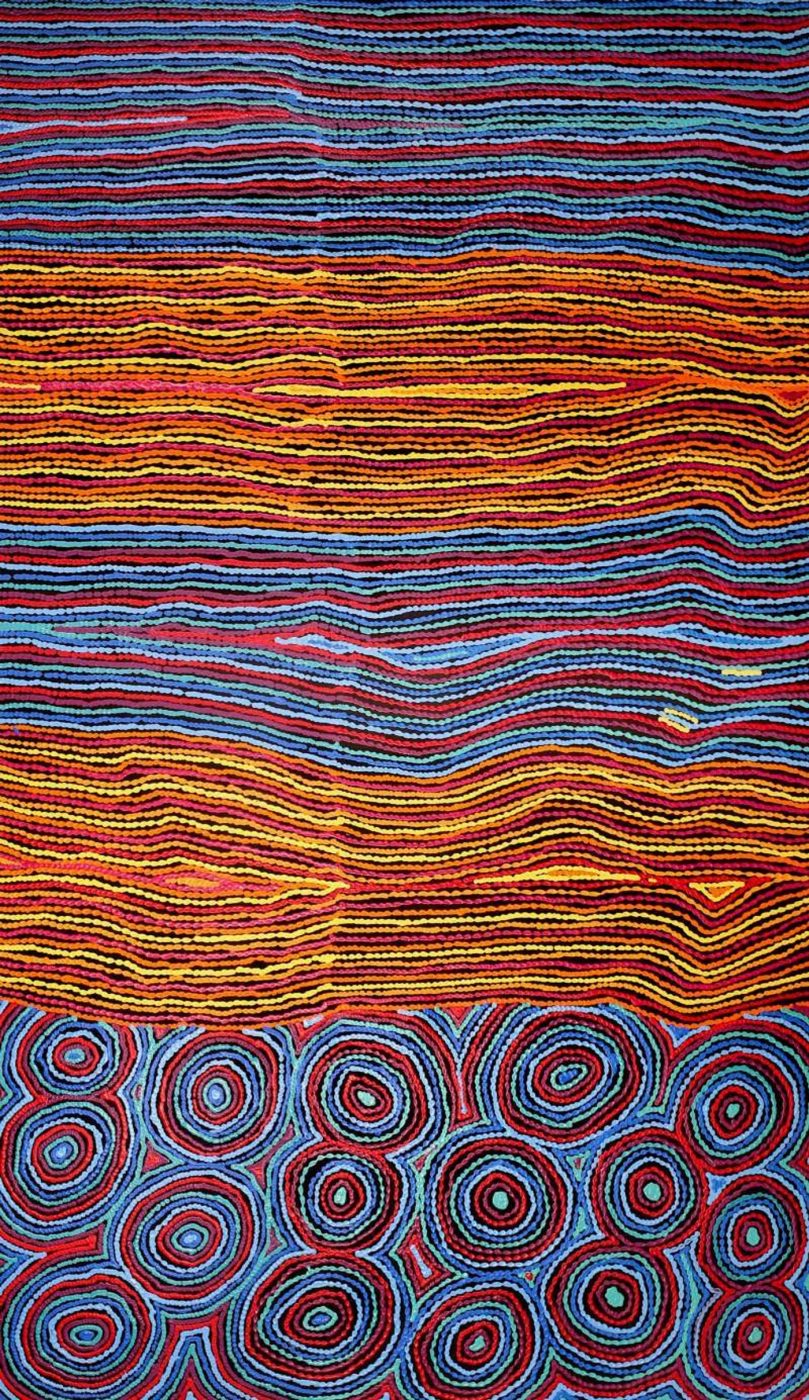 Lappi Lappi Jukurrpa (Lappi Lappi Dreaming) by Antonia Napangardi Michaels