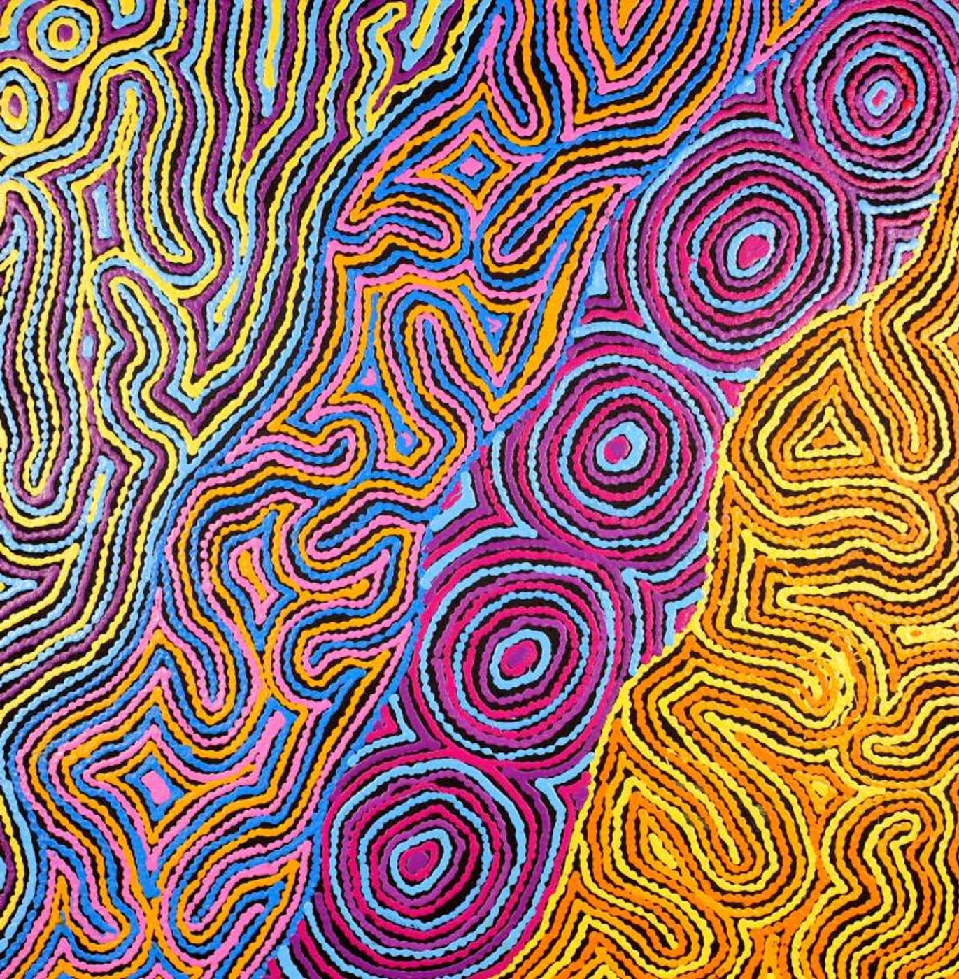 Lappi Lappi Jukurrpa (Lappi Lappi Dreaming) by Antonia Napangardi Michaels