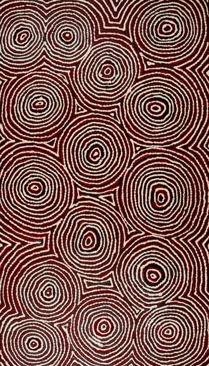 Mina Mina Jukurrpa (Mina Mina Dreaming) by Sarah Napaljarri Sims
