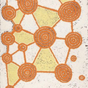 Wirnpa Jukurrpa (Lightning Dreaming) by Leroy Jupurrurla Gibson