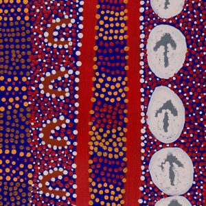Yankirri Jukurrpa (Emu Dreaming) - Ngarlikirlangu by Samuel Jampijinpa Collins