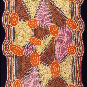 Yankirri Jukurrpa (Emu Dreaming) - Ngarlikirlangu by Sabrina Nungarrayi Gibson