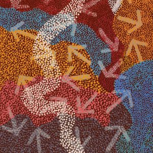 Yankirri Jukurrpa (Emu Dreaming) - Ngarlikirlangu by Margaret Nangala Gallagher