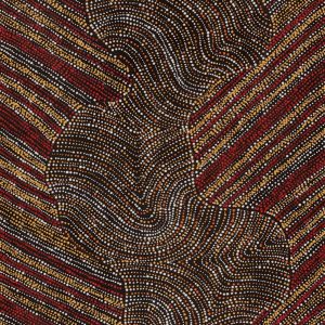 Ngapa Jukurrpa (Water Dreaming)  -  Puyurru by Chantelle Nampijinpa Robertson