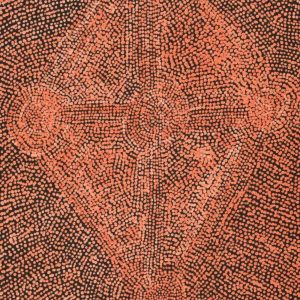 Ngapa Jukurrpa (Water Dreaming)  -  Puyurru by Sarah Napurrurla Leo