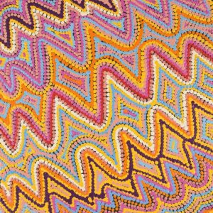 Pikilyi Jukurrpa (Vaughan Springs Dreaming) by Selina Napanangka Fisher