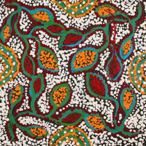 Ngapa Jukurrpa (Water Dreaming)  - Mikanji by Juliette Nampijinpa Brown
