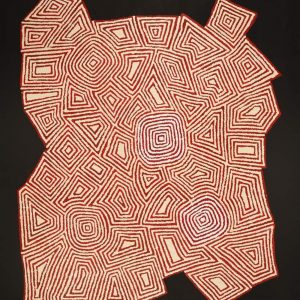 Pikilyi Jukurrpa (Vaughan Springs Dreaming) by Valerie Napanangka Marshall