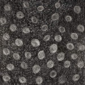 Ngapa Jukurrpa (Water Dreaming)  - Mikanji by Lola Nampijinpa Brown