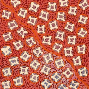 Watiya-warnu Jukurrpa (Seed Dreaming) by Drusilla Nangala Spencer