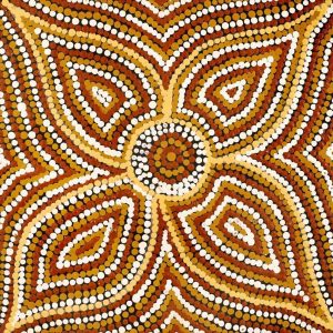 Janmarda Jukurrpa (Bush Onion Dreaming) by Maggie Napangardi Williams