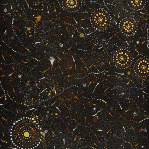 Napaljarri-warnu Jukurrpa (Seven Sisters Dreaming) by Sabrina Napangardi Granites