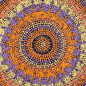 Wardapi Jukurrpa (Goanna Dreaming) - Yarripilangu by Melissa Napangardi Williams
