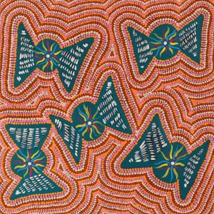 Patterns of the Landscape around Yuendumu by Roseanne Napangardi Wheeler
