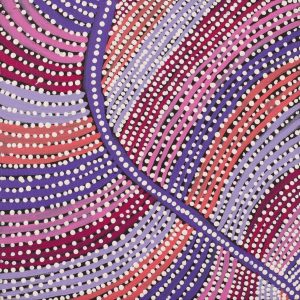 Yarla Jukurrpa (Bush Potato Dreaming) - Cockatoo Creek by Kylie Napangardi Williams